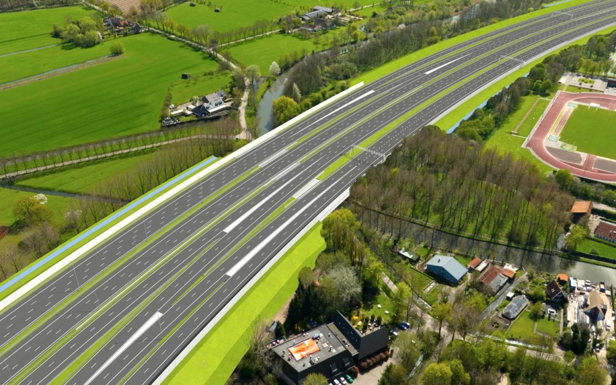 Verbreding Ring Utrecht onzeker door stikstofuitspraak Raad van State