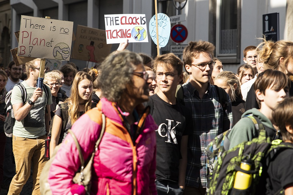 Klimaatstaking in Tiental Nederlandse steden