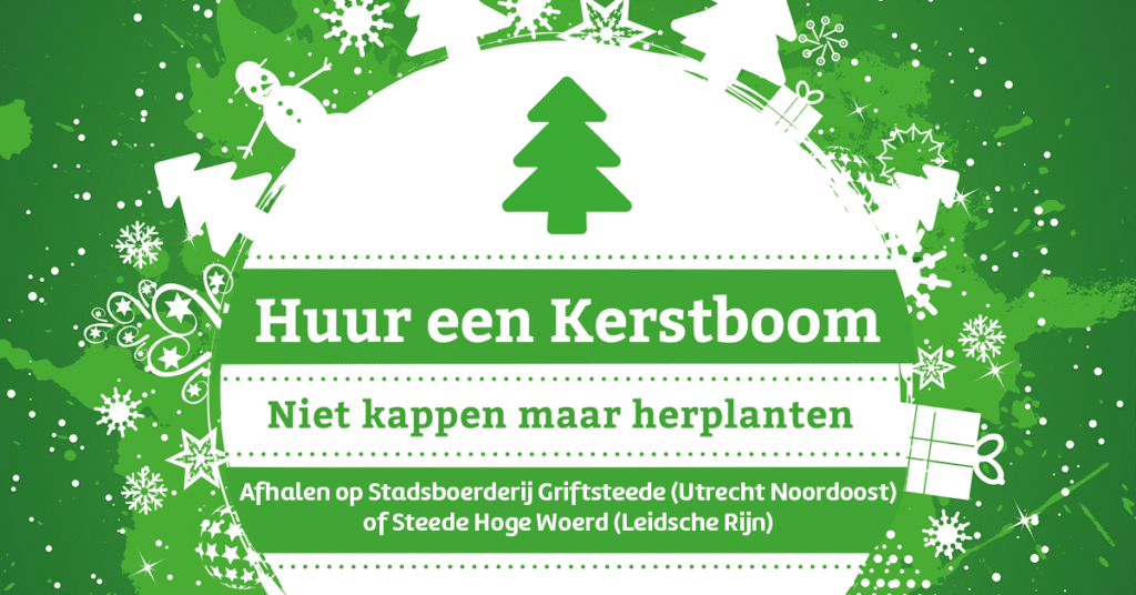 Duurzame kerstboom met statiegeld - bestel t/m 5 december!
