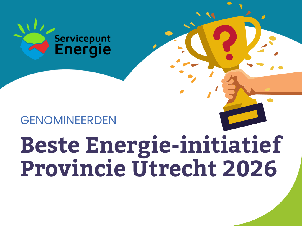 Genomineerden Beste Lokale Energie-initiatief van provincie Utrecht 2025 bekend